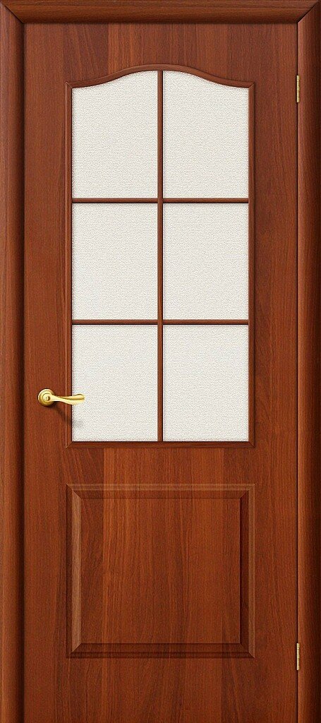 Дверь межкомнатная ТЕХНО-741 со стеклом Белоснежный экошпон Мариам